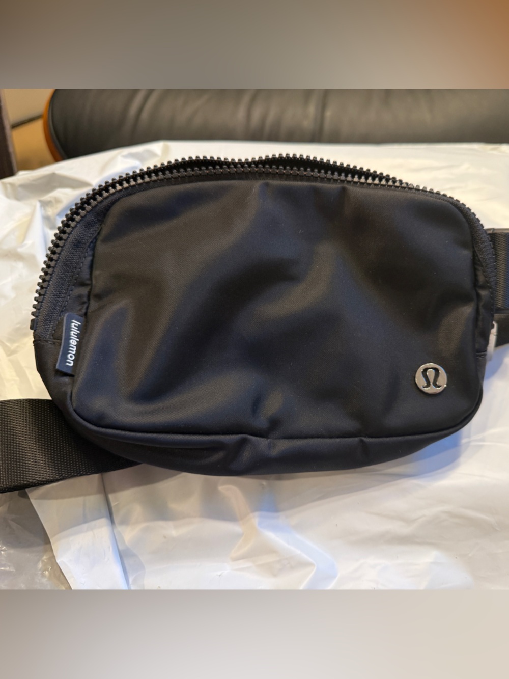 lululemon athletica Black Compact Waist Pack